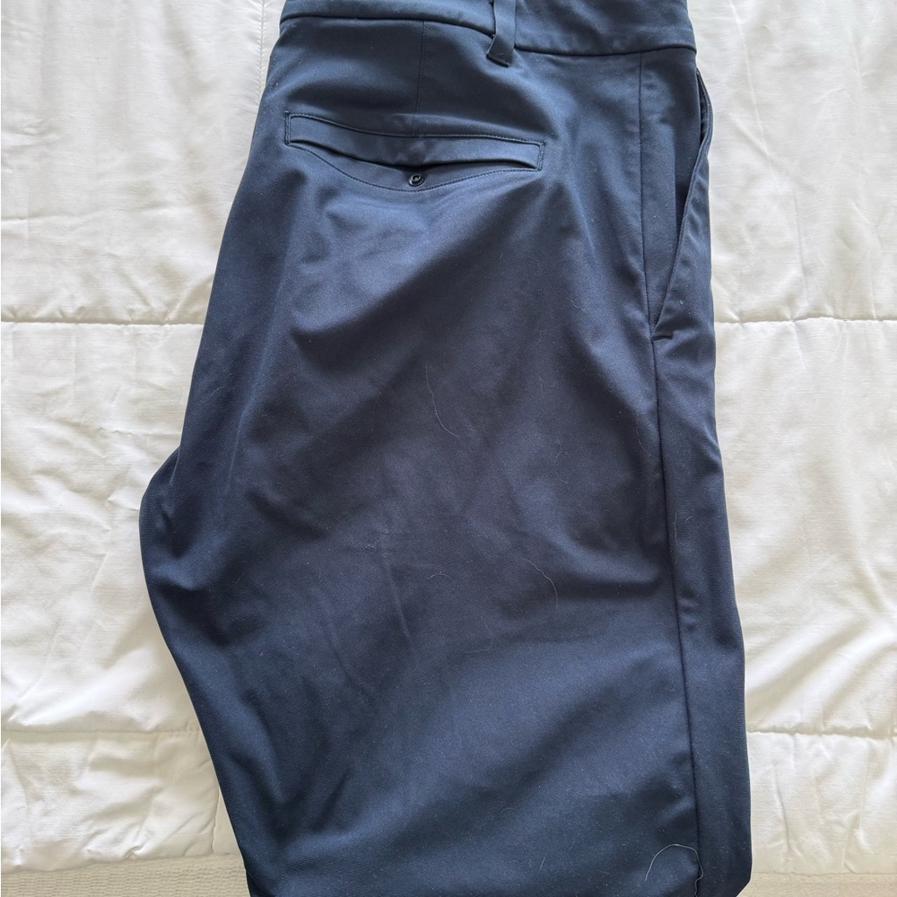 lululemon athletica Commission Regular 34x32 Blue Chinos
